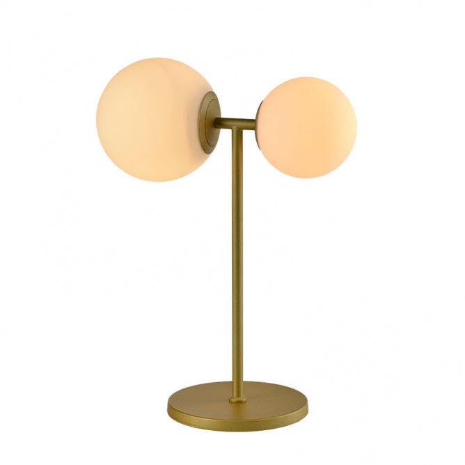 VESTA 432 STONA LAMPA 1*E27/1*E14 MESING/ZLATO