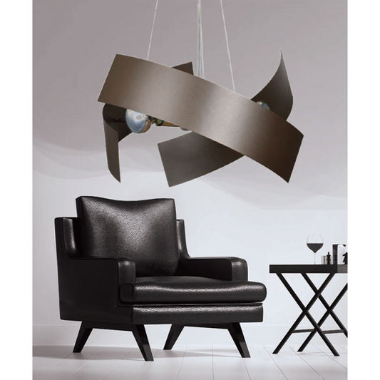 VESTA 441 VISILICA 3*E27 BRAON WENGE