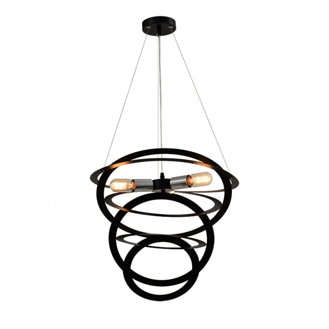 VESTA 444 VISILICA 3*E27 CRNA