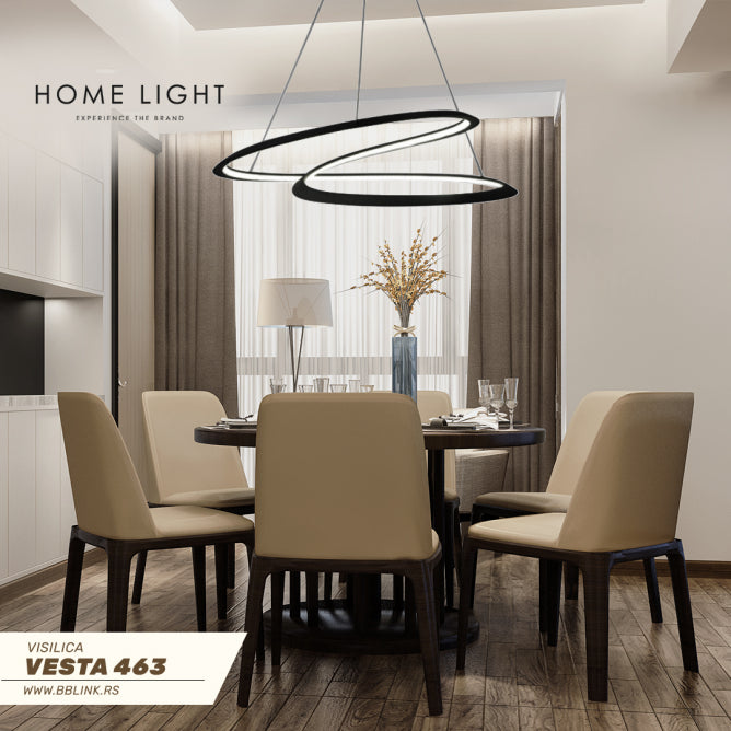 VESTA 463 VISILICA LED 46W 4000K CRNA