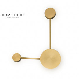 VESTA 472 ZIDNA LAMPA 8W 3000K BRUSENO ZLATO