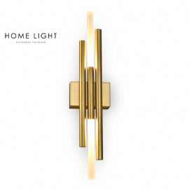 VESTA 474 ZIDNA LAMPA 12W 3000K BRUSENO ZLATO