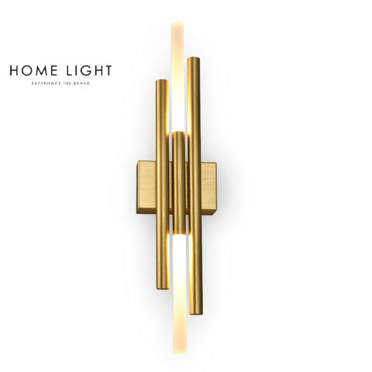 VESTA 474 ZIDNA LAMPA 12W 3000K BRUSENO ZLATO