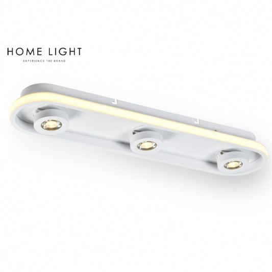 VESTA 476 PLAFONSKA SVETILJKA 21W+3*5W 3000K BELA