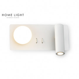 VESTA 478 ZIDNA LAMPA 3W+3W 3000K BELA