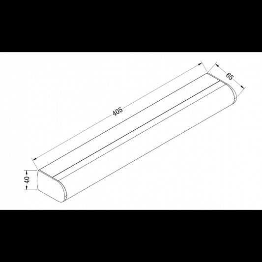 VESTA 597 ZIDNA LAMPA LED 9W 4200K SIVA
