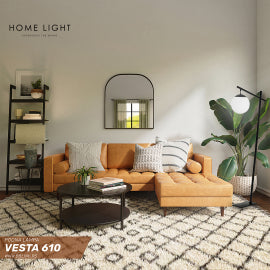 VESTA 610 PODNA LAMPA 1*E27 CRNA  (1/2)