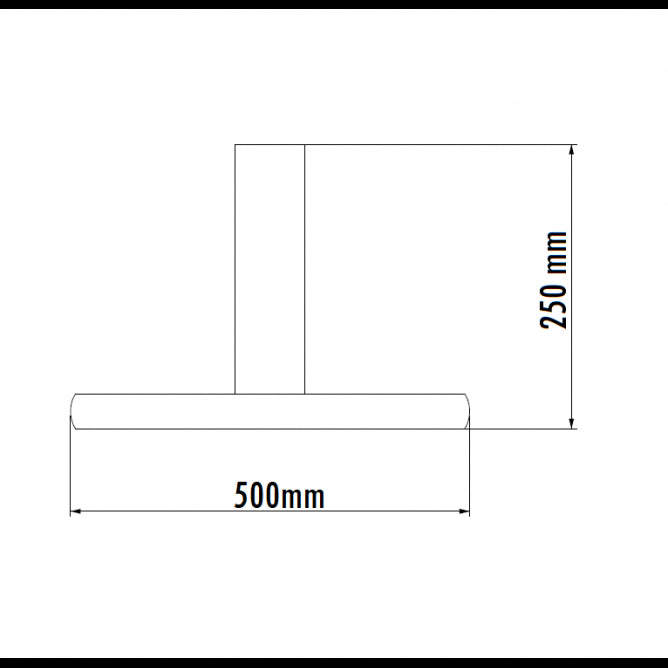 VESTA 619 PLAFONSKA SVETILJKA 55W 3000K SIVA/BRAON