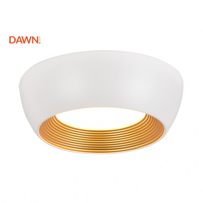 VESTA 624 PLAFONSKA SVETILJKA 24W 3000K BELA/ZLATO