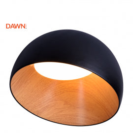 VESTA 627 PLAFONSKA SVETILJKA 36W 3000K CRNA/DRVO