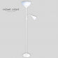 VESTA 653 PODNA LAMPA 1*E27+1*E14 BELA