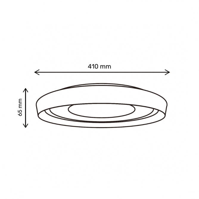 VESTA 672 PLAFONSKA SVETILJKA 36W CCT