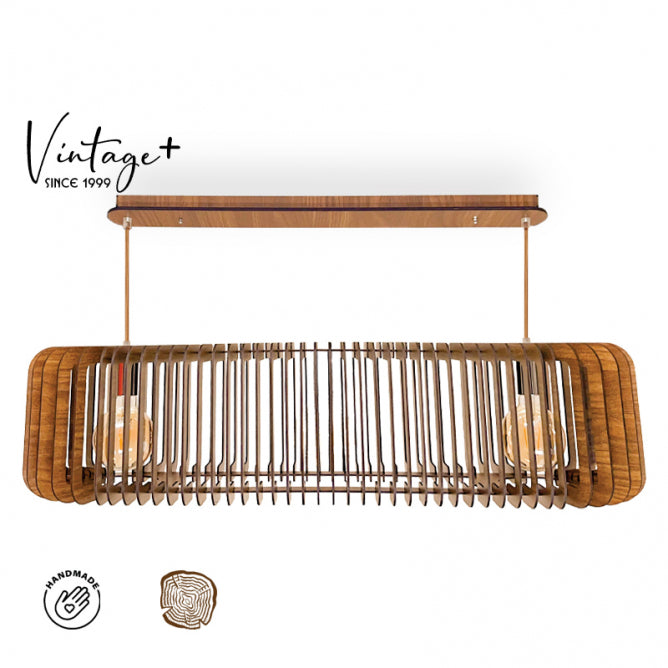 VINTAGE SHELDON T920 VISILICA 2*E27 (920x300x230 mm) - SKU01501