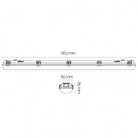 VODODIHT LARGO 20W 4000K IP65