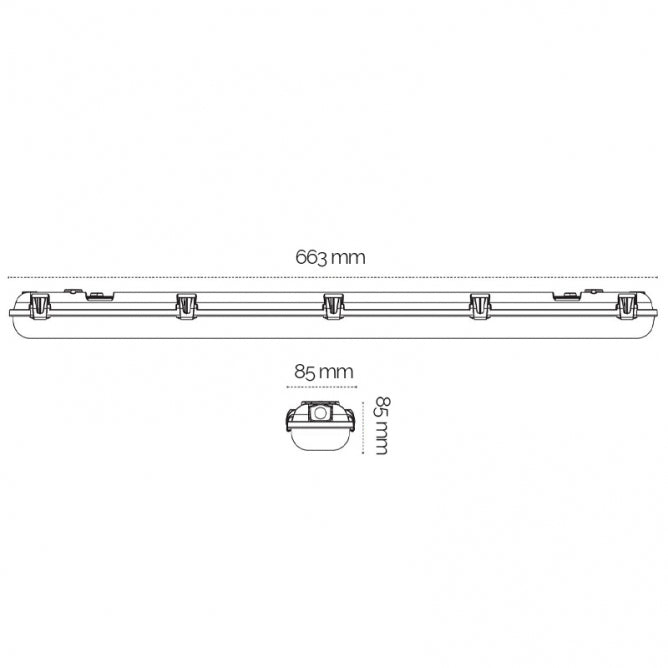 VODODIHT LARGO 20W 4000K IP65