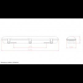VODODIHT LED LG218A 22W 4000K