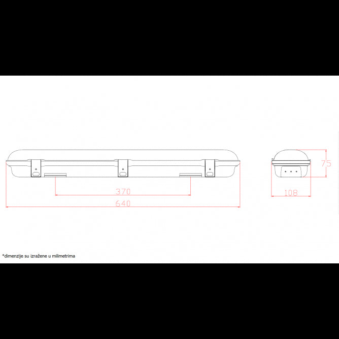 VODODIHT LED LG218A 22W 4000K