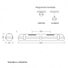 VODODIHT LED OMS V BSC 30W 4000K 4250lm IP65 IK10